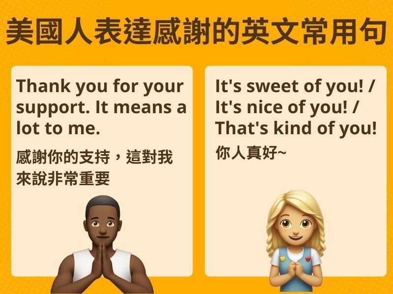 感謝英文佳句 Thank you quotes 表達謝意與感恩的短句