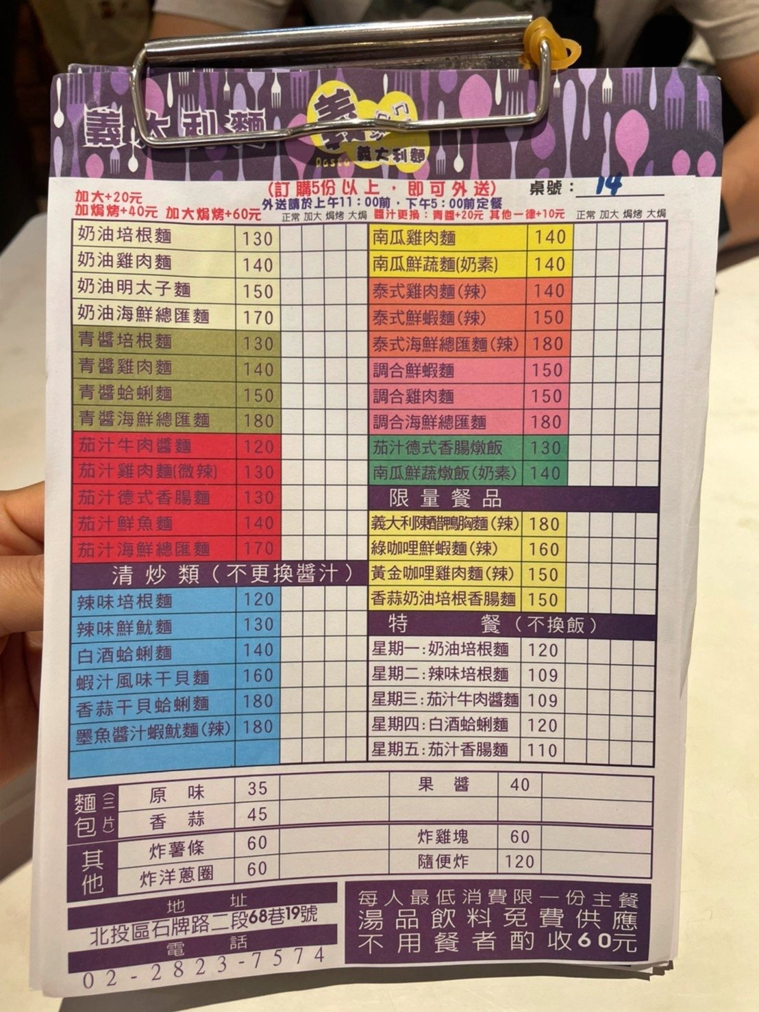 義ㄇㄞㄇㄞ義大利麵 評價與菜單介紹 網友推薦必吃口味