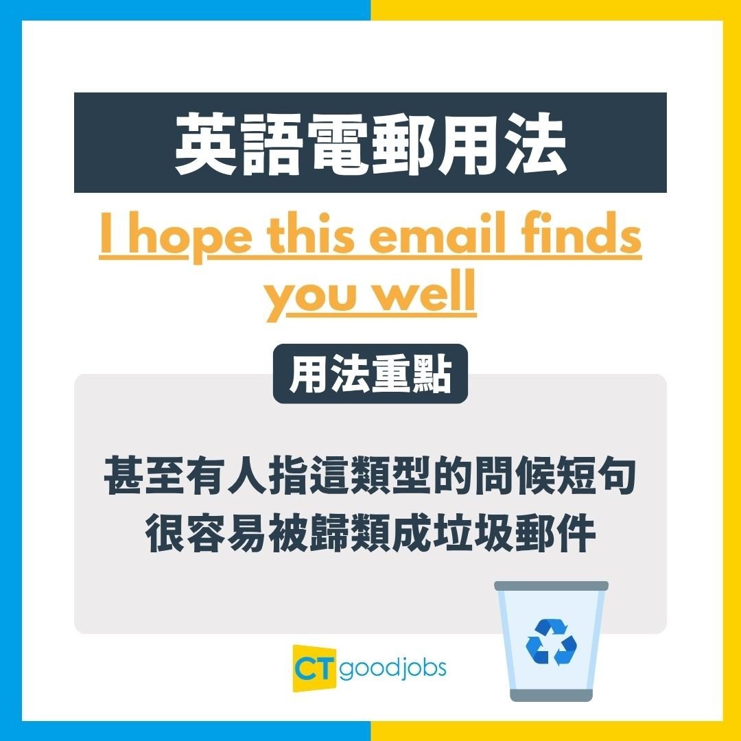 Hope this email finds you well 中文意思 Email 開頭問候語