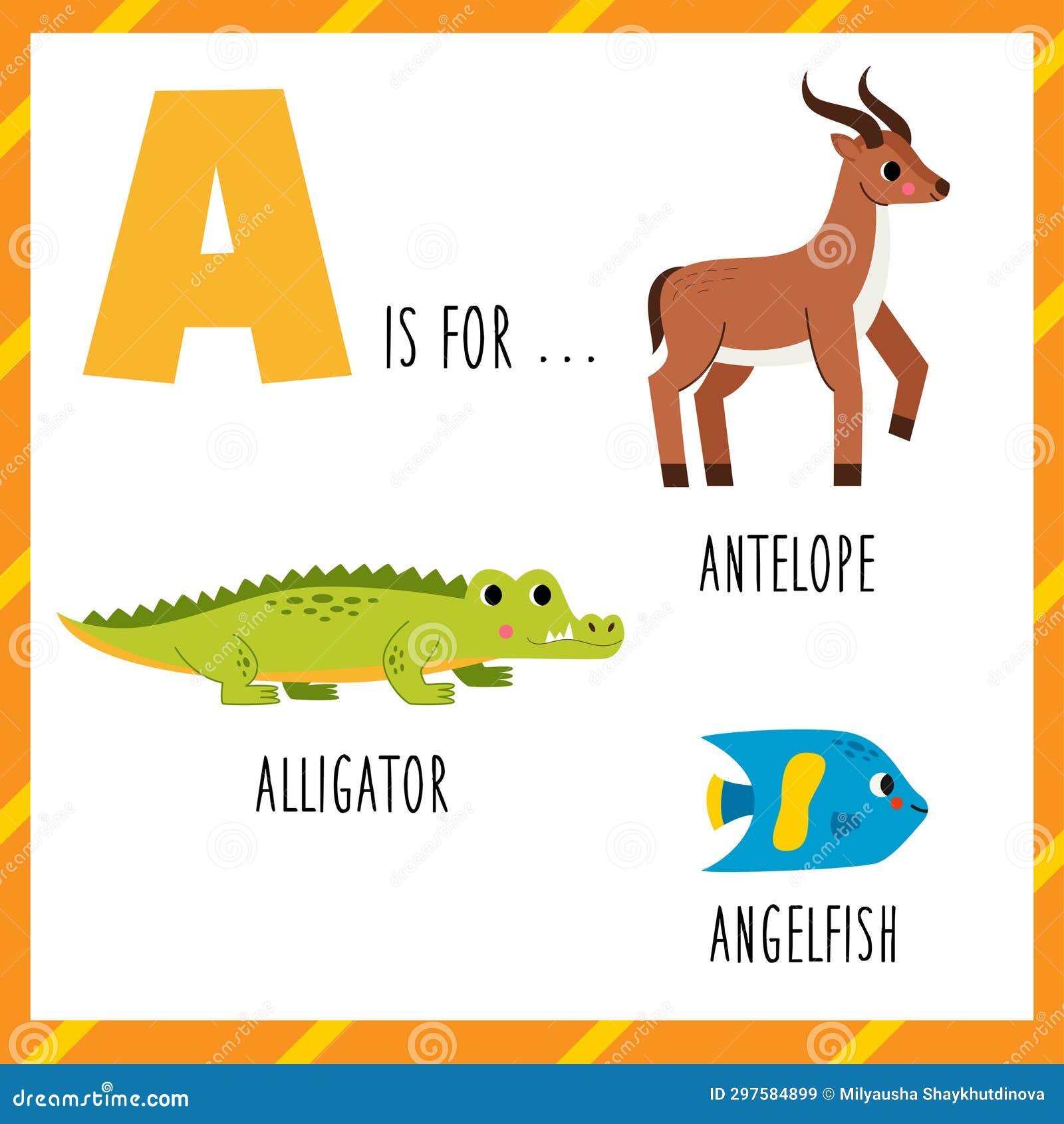 A開頭的動物英文單字 Alligator Antelope與Alpaca介紹