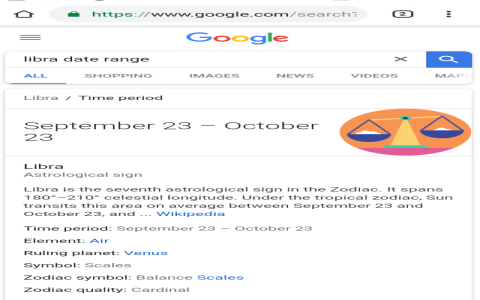 十二星座表日期查詢 horoscope dates 快速找出你的太陽星座