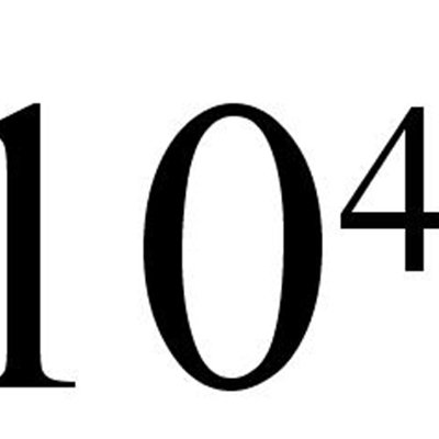 10的4次方是多少 10 to the power of 4 指數運算教學