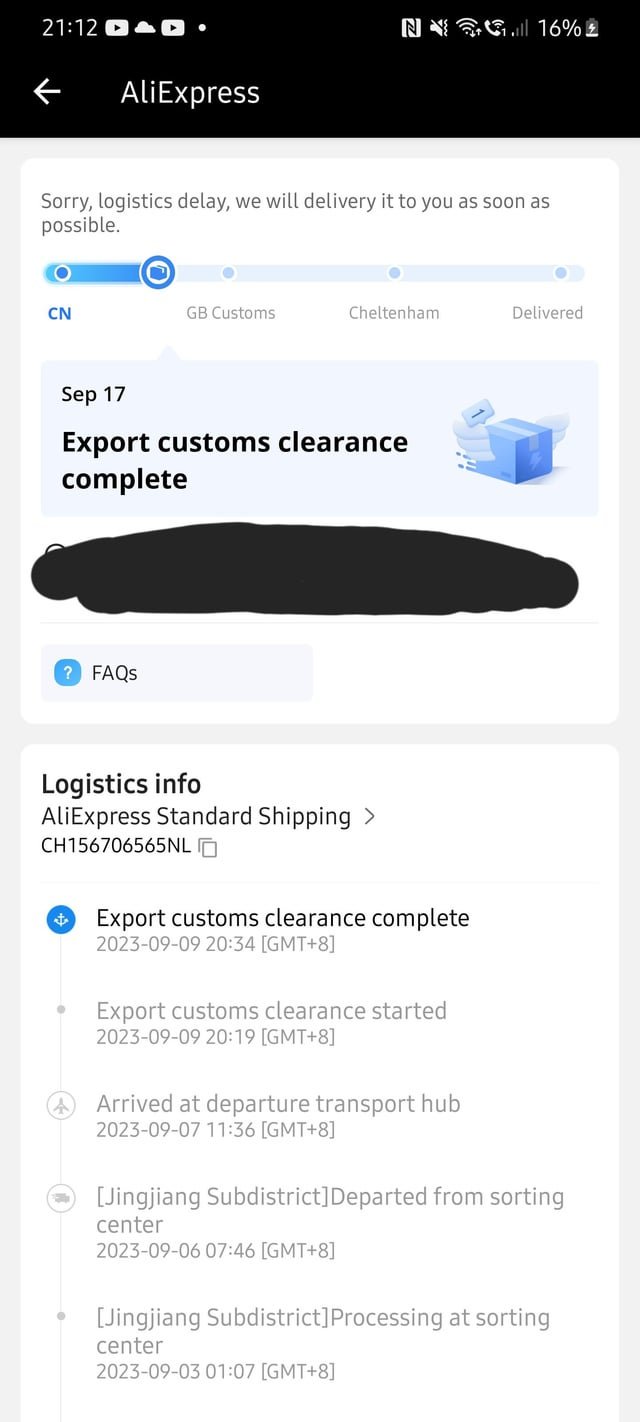 清關完成是什麼意思 Customs Clearance 進口包裹物流狀態