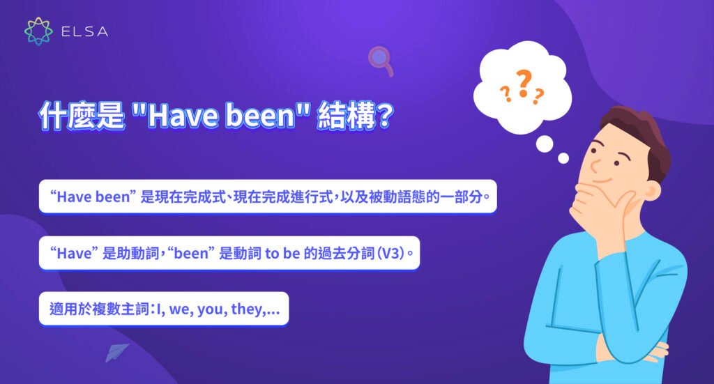 Have been pp 用法 現在完成被動式文法結構與例句