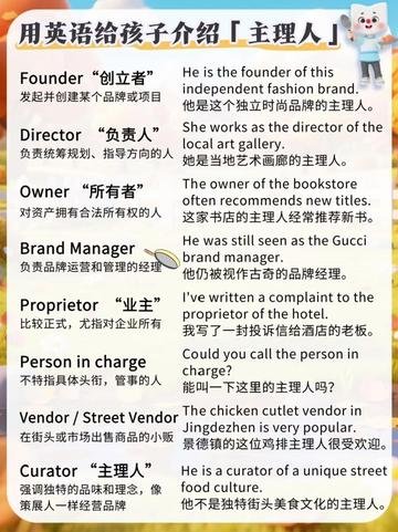 主理人英文 Owner 或是 Founder 品牌創辦人稱呼