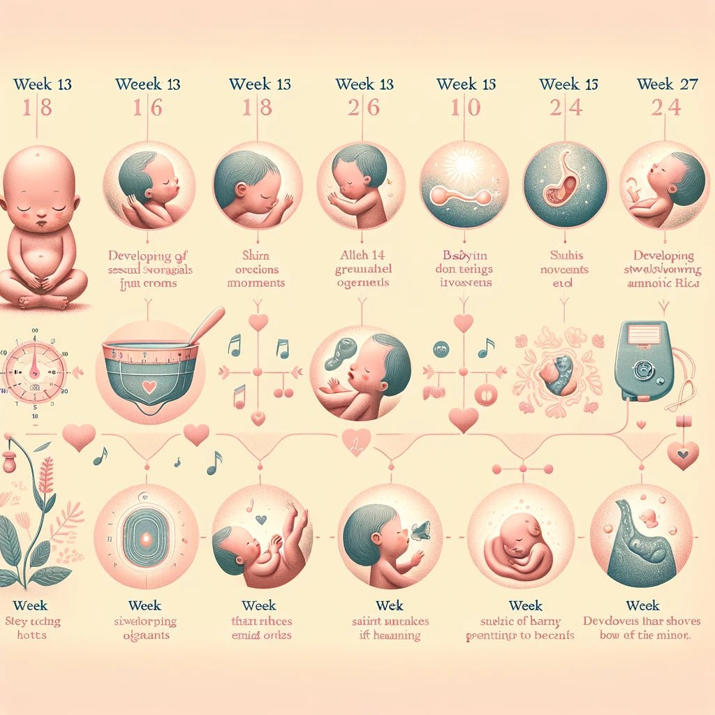 23 週是幾個月 Pregnancy Week 23 懷孕中期胎兒發育