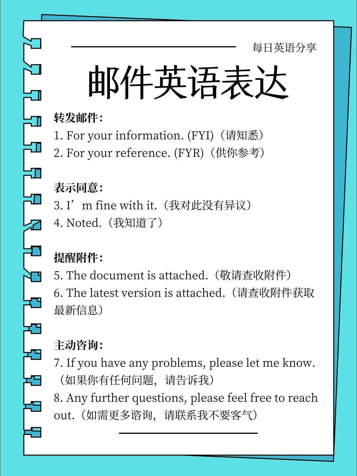 請查收附件英文Email怎麼寫？Attached please find用法