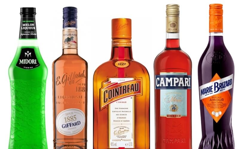 利口酒調酒Liqueur食譜教學 常見香甜酒種類與英文名稱介紹