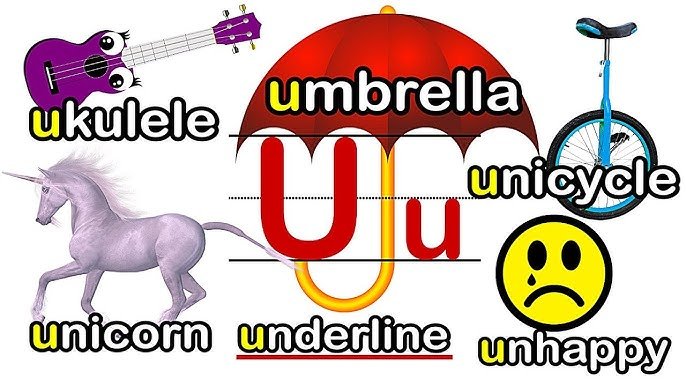 U開頭的動物英文單字 Unicorn獨角獸與Urchin海膽介紹
