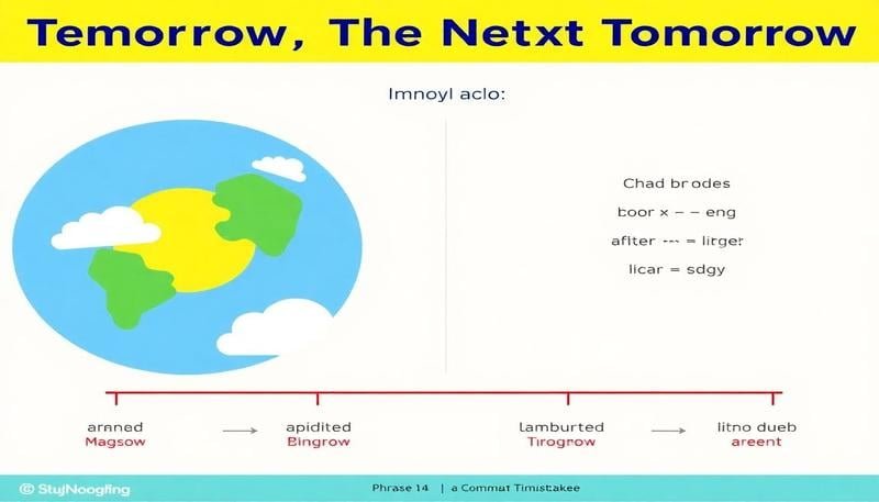 第二天英文The next day與The second day差別 故事敘述用法