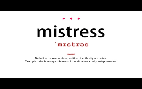 第三者英文The other woman與Mistress差別 外遇相關單字