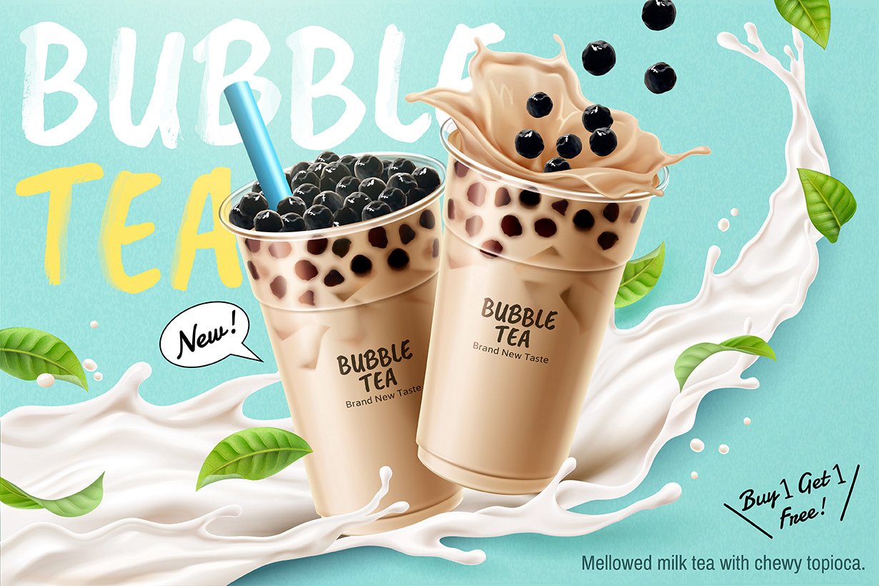珍珠奶茶的英文Bubble Tea 介紹台灣國寶級飲料Bubble Milk Tea