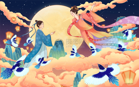 七夕情人節的故事由來 牛郎織女傳說與Chinese Valentine's Day