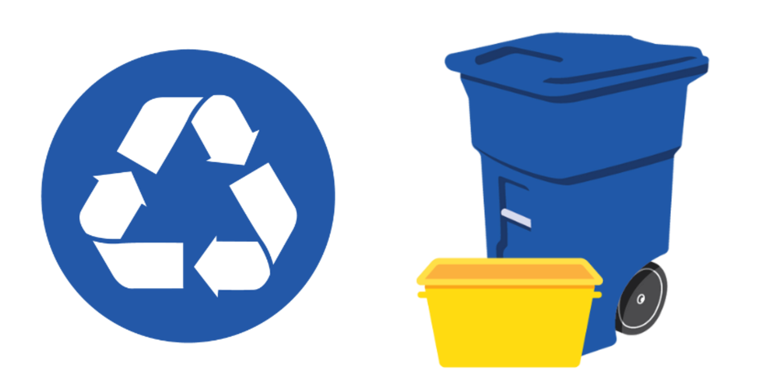 資源回收桶英文 Recycle Bin 垃圾分類標示與顏色區別