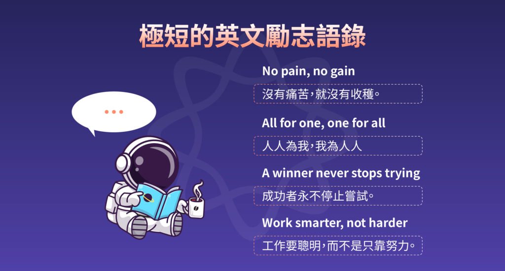 對自己有自信英文名言 Be confident激勵人心的自信語錄