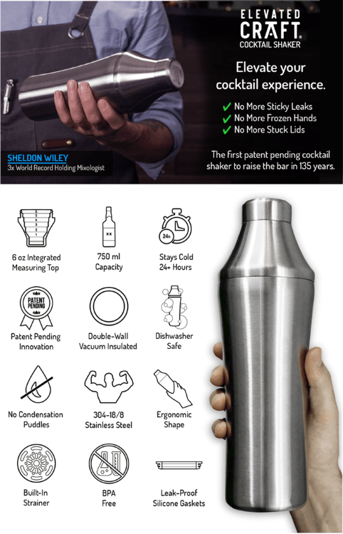 雪克杯英文Shaker 調酒與手搖飲料必備器具介紹