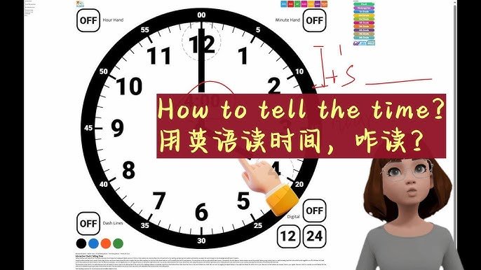 幾點幾分英文怎麼說 時間讀法 Time Telling 數字表達教學