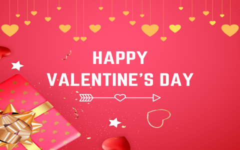 情人節快樂的英文祝福語：Happy Valentine’s Day 卡片內容範例