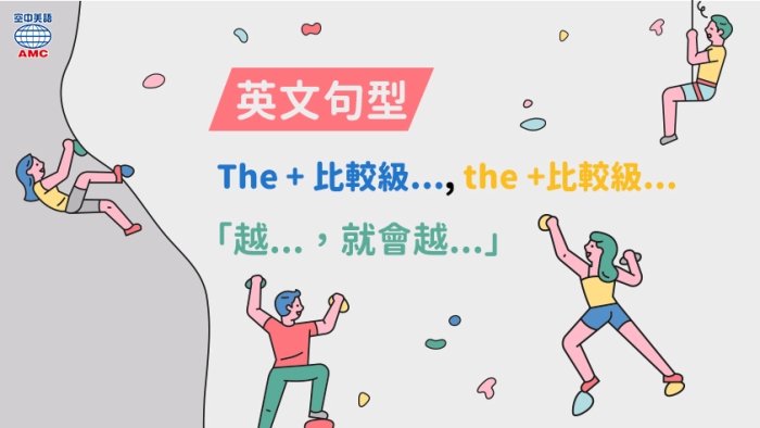 The 比較級 The 比較級用法 越...就越... 句型解析
