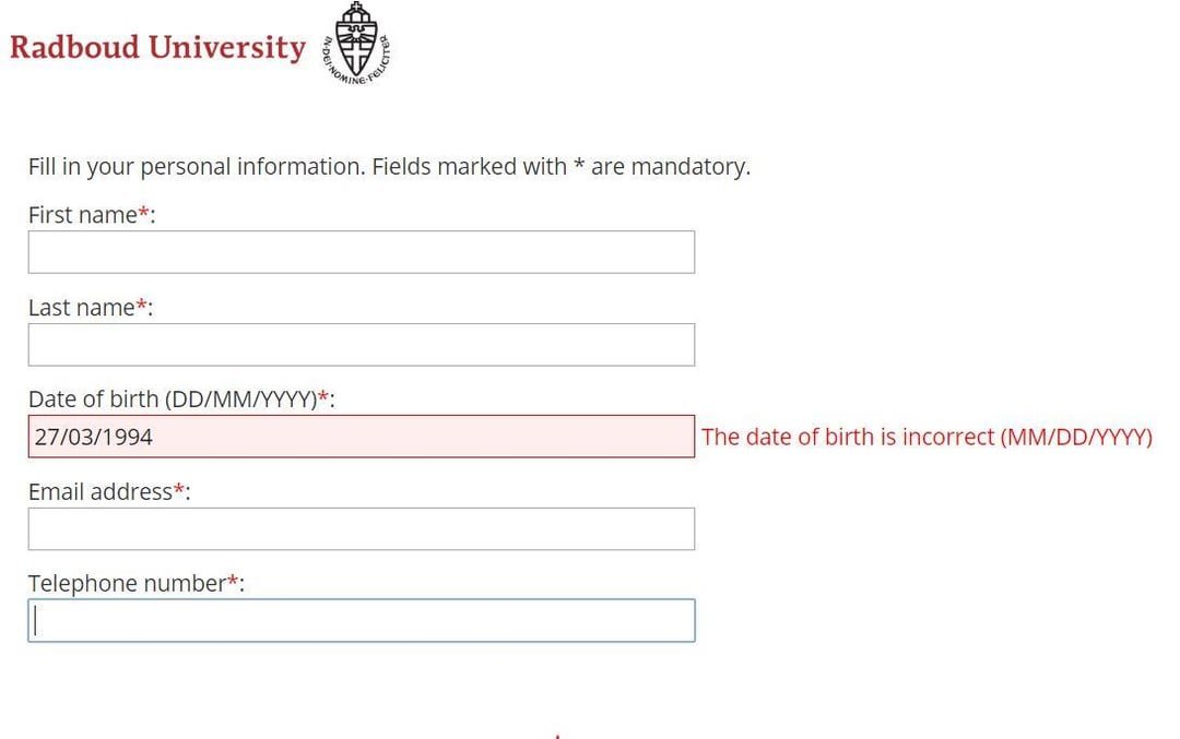 出生年月日英文Date of Birth 表格填寫格式與縮寫DOB說明